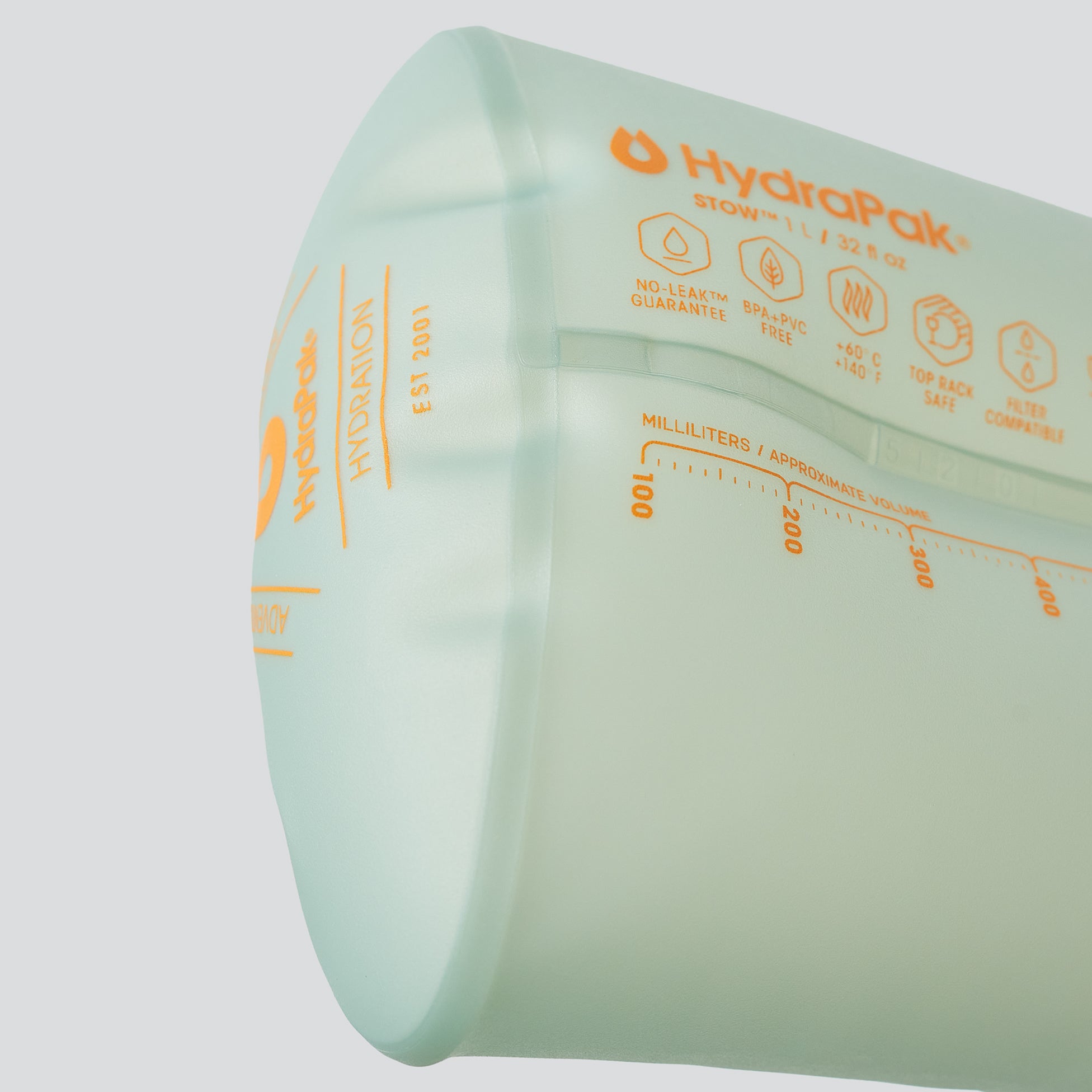 Hydrapak - Stow Flexible Bottle, 1l