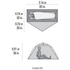 MSR Hubba NX, Green (1-person)