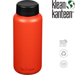 Klean Kanteen - Widemouth Loop Cap Bottle, 1180ml