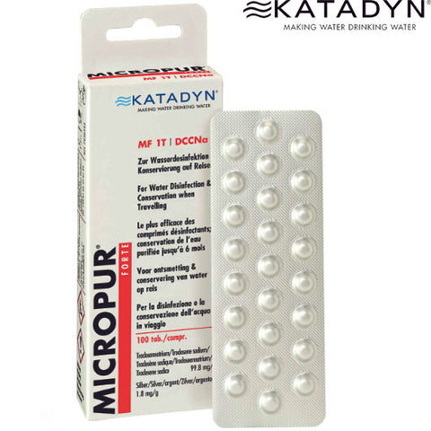 Katadyn Micropur Forte MF1T Tablets (x50)