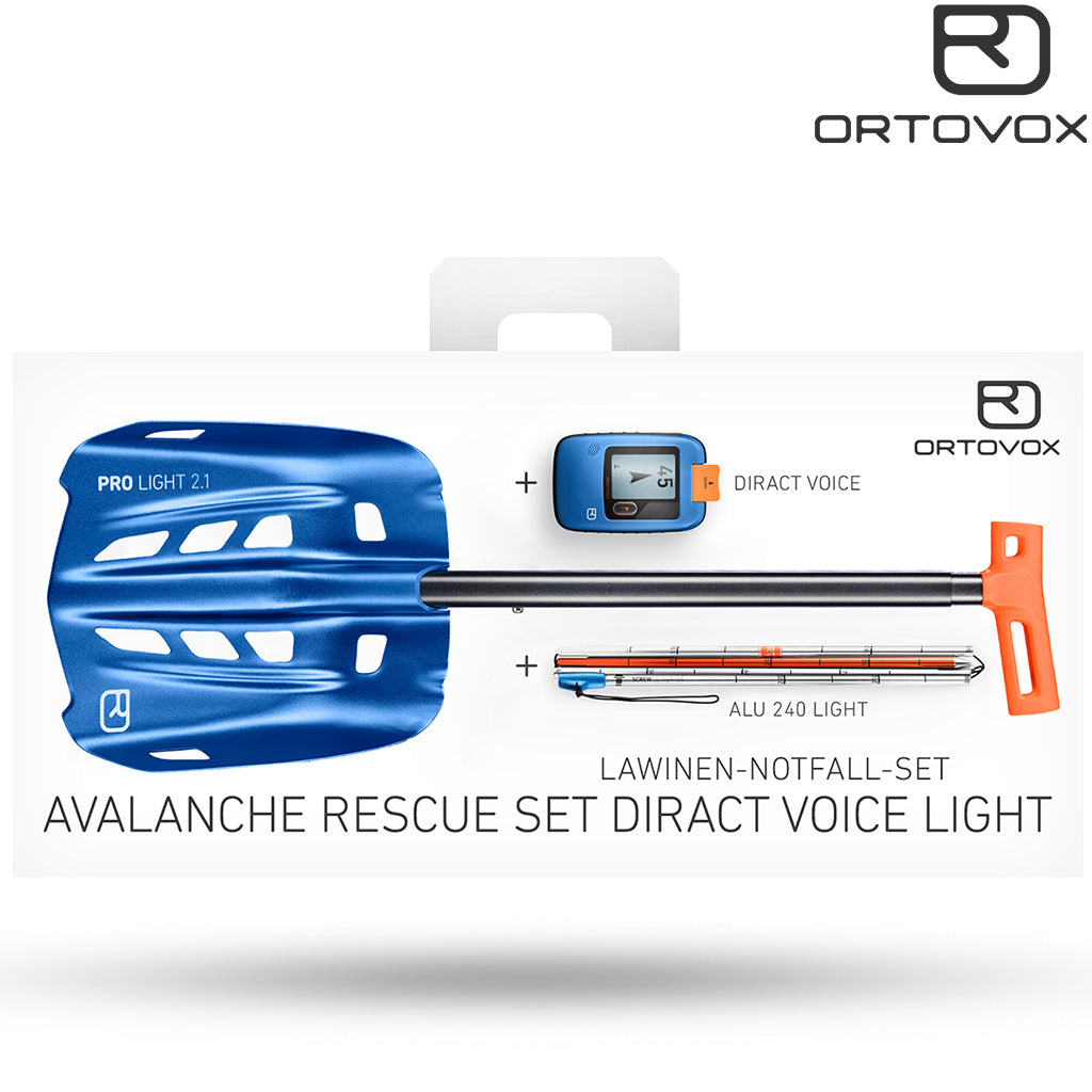 Ortovox - Avalanche Rescue Set Diract Voice Light – Lockwoods Ski & Outdoor