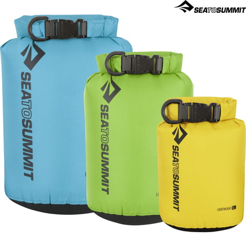 Sea To Summit - Lightweight 70D Dry Sack 3-pack (1l, 2l, 4l)