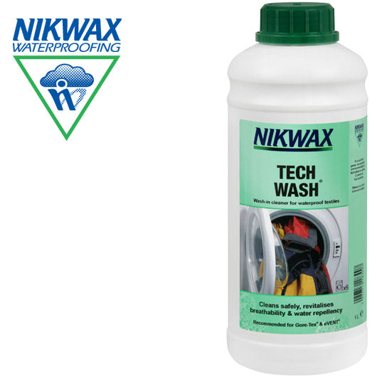 Nikwax - Tech Wash, 1 Litre – Lockwoods Ski & Outdoor