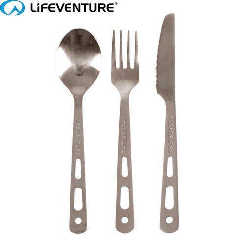 Lifeventure - Titanium Cutlery Set
