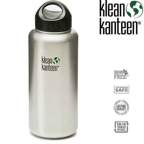 Klean Kanteen Widemouth Bottle, 40oz