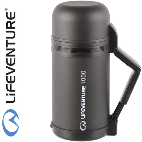 Lifeventure Wide Mouth Vacuum Flask, 1-litre