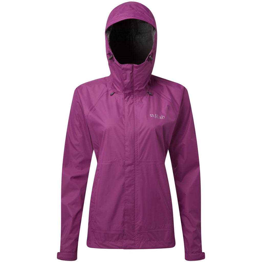 Pink rab jacket on sale