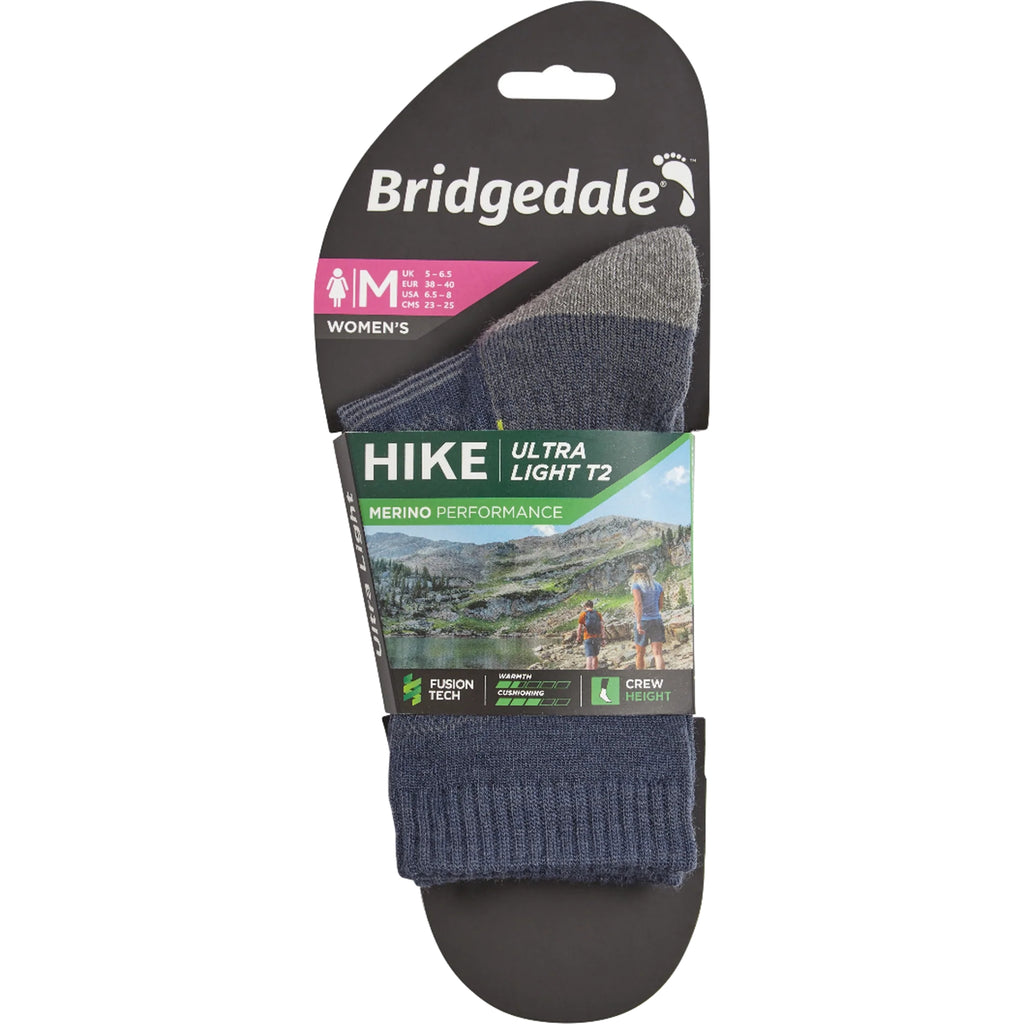 Bridgedale - Women's Hike Ultra Light T2 Crew
